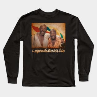 louis gossett jr legends never die 2 Long Sleeve T-Shirt
